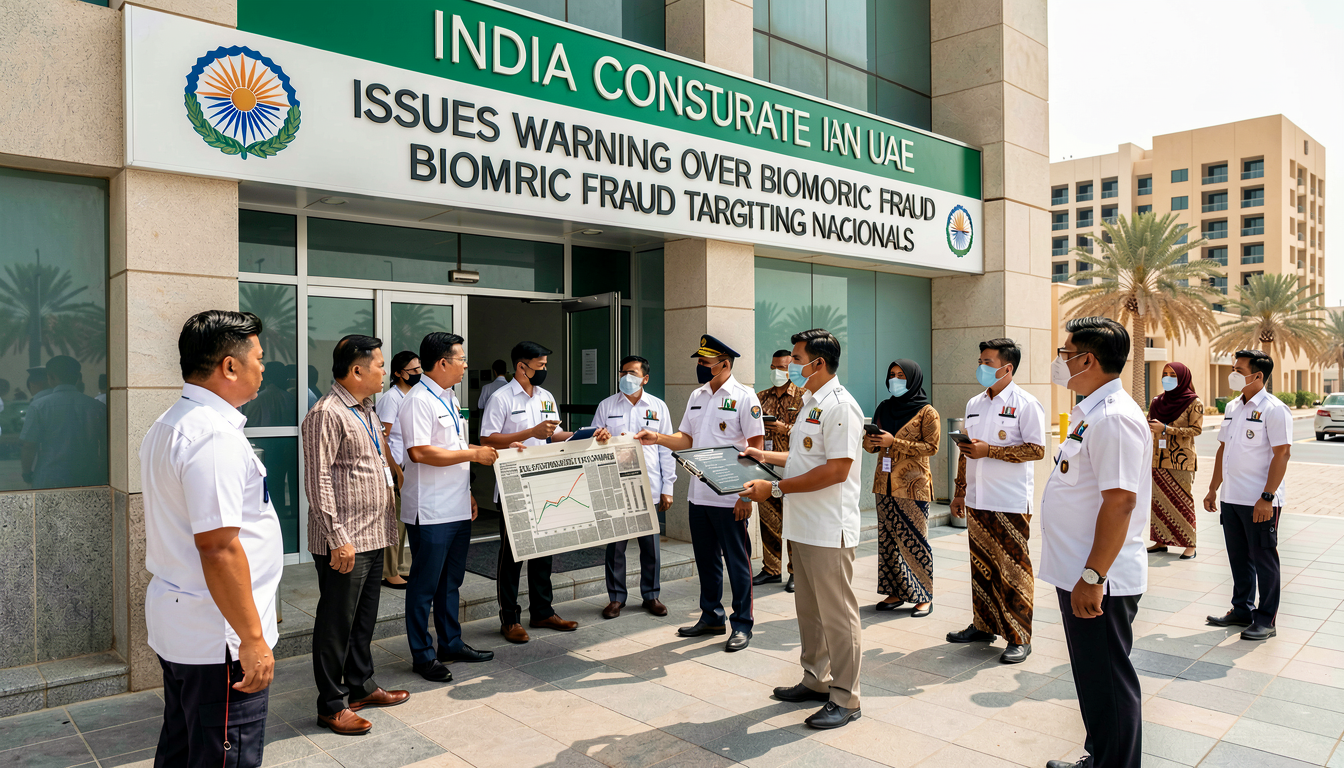 Indian consulate in UAE issues warning over biometric fraud targeting nationals