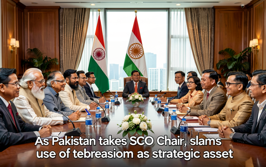 As Pakistan takes SCO Chair, Modi slams use of terrorism as strategic asset