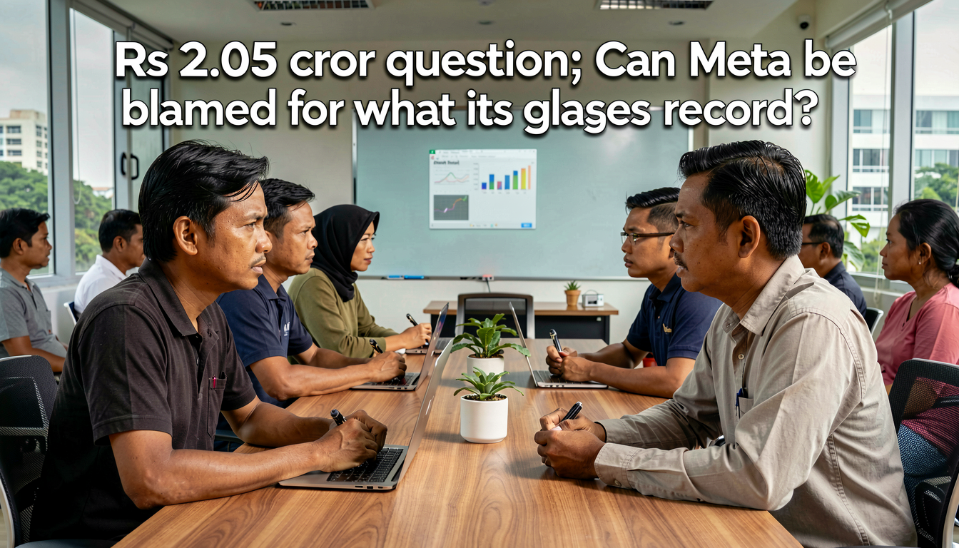The Rs 2.05 crore question: Can Meta be blamed for what its glasses record?